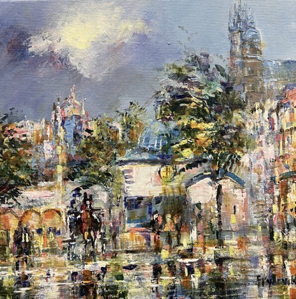 Twilight Reverie - a painting by Danuta Frydrych