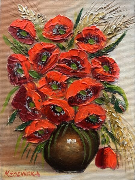 Ember Chorus - a painting by Marlena Lozinska