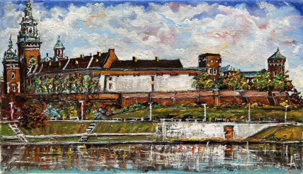 Echoes Beneath the Painted Sky - a painting by Artur Partycki