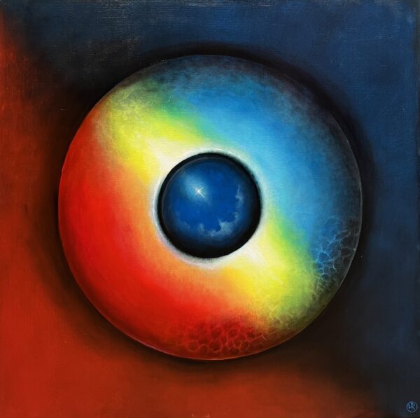 Gravitational Hymn - a painting by Robert Węglarz