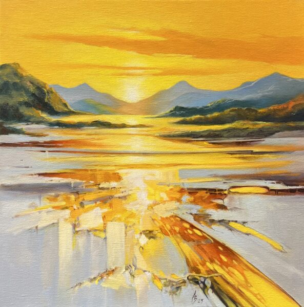 Painting - a painting by Andrzej Białecki