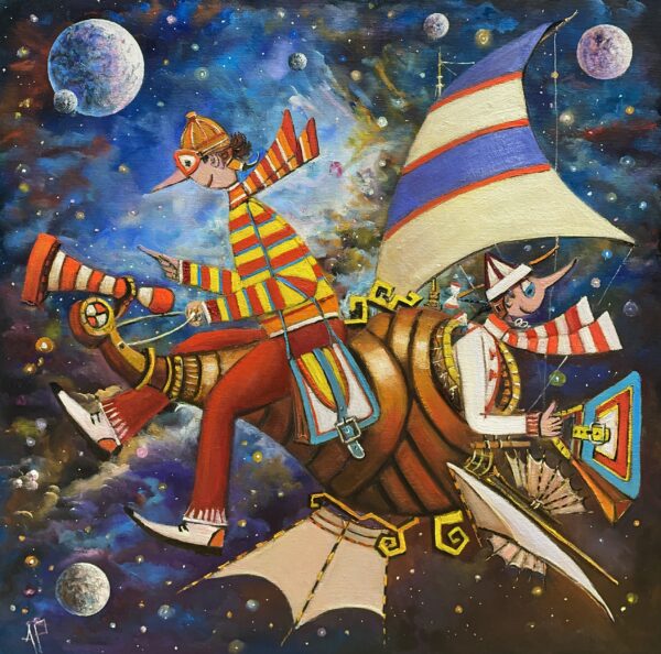 Painting - a painting by Artur Płachta