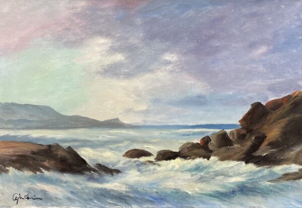 Where the Horizon Breathes - a painting by European school (XX)