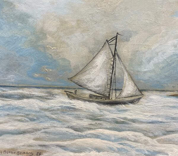 Where the Horizon Breathes - a painting by European school (XX)