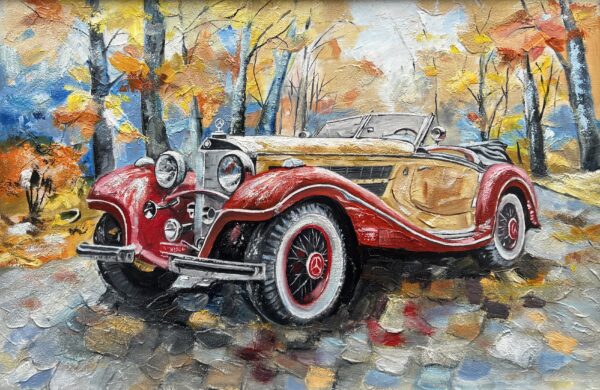 Echoes of the Golden Turn - a painting by Artem Prokopchuk