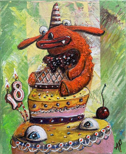 Painting - a painting by Artur Płachta