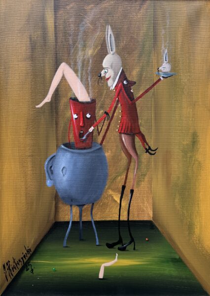 Avatar - a painting by Jarosław Kiełczyński