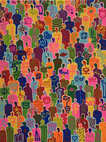 Syny/sny - a painting by Mateusz Lewandowski