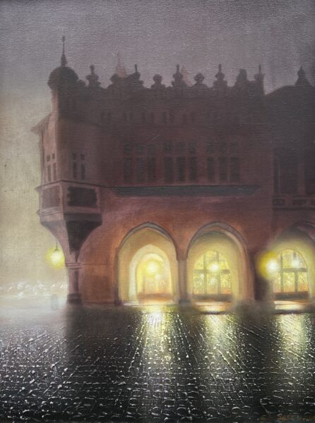 Painting - a painting by Jacek Łoziński