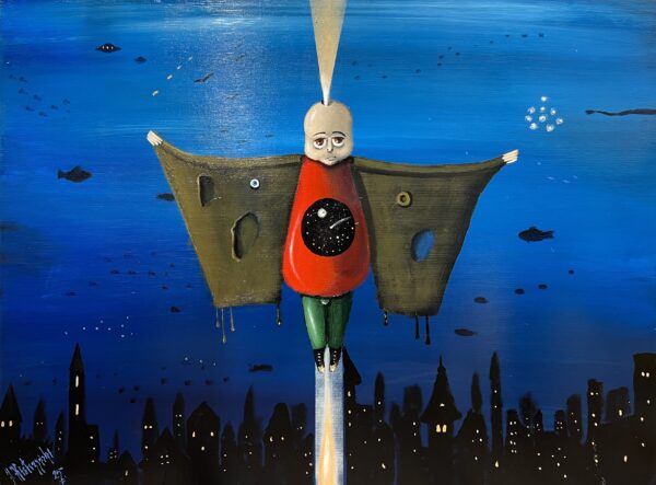 Deliratio - a painting by Jarosław Kiełczyński