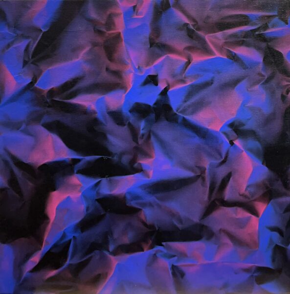 Folded Into Reverie - a painting by Mateusz Lewandowski