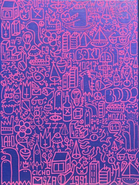 Cichosza - a painting by Mateusz Lewandowski