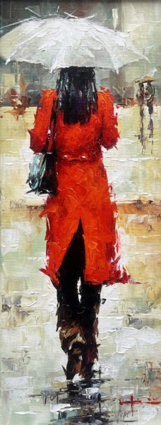 Painting - a painting by Marian Jesień