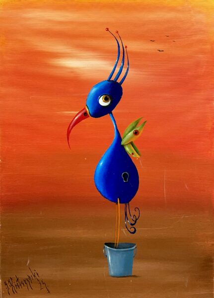 Painting - a painting by Jarosław Kiełczyński