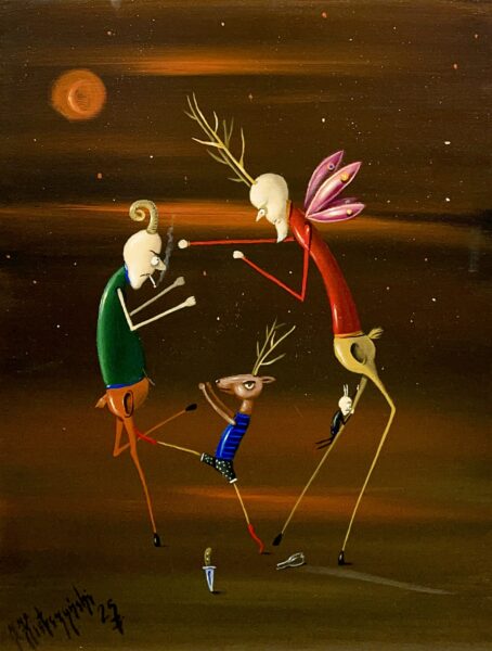 Painting - a painting by Jarosław Kiełczyński