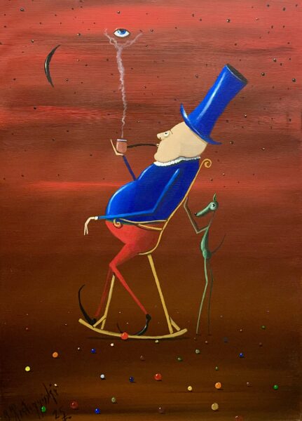 Painting - a painting by Jarosław Kiełczyński