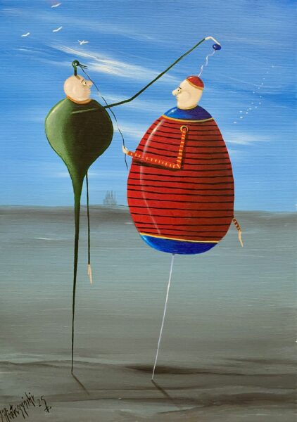 Painting - a painting by Jarosław Kiełczyński