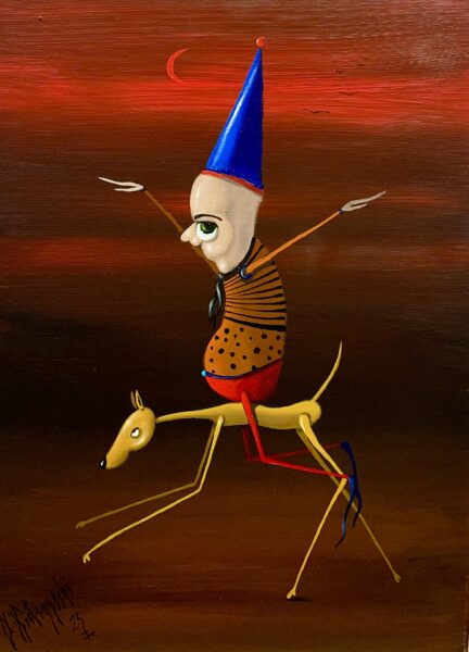 Painting - a painting by Jarosław Kiełczyński