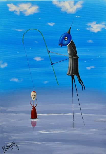 Painting - a painting by Jarosław Kiełczyński