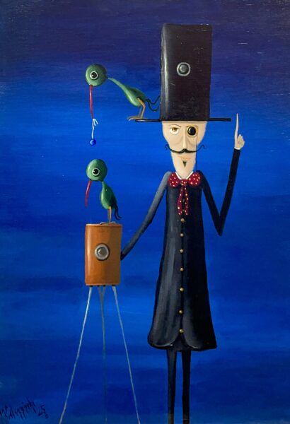 Painting - a painting by Jarosław Kiełczyński