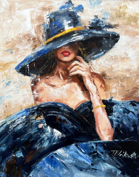 Painting - a painting by Tadeusz Wojtkowski