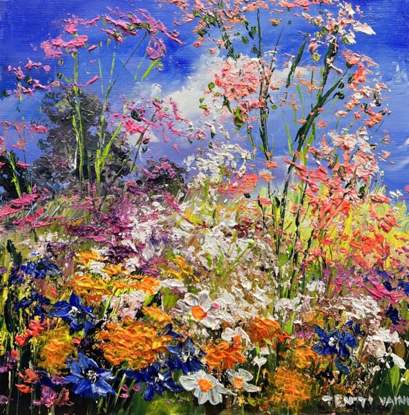 Eternal Bloom Sonata - a painting by Pentti Vainio