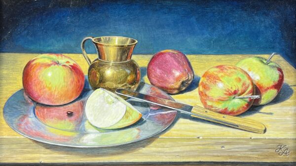 Echoes of a Velvet Silence - a painting by Antoni Kosowski