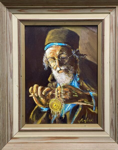 The Weight of Light - a painting by Andrzej Dąbek