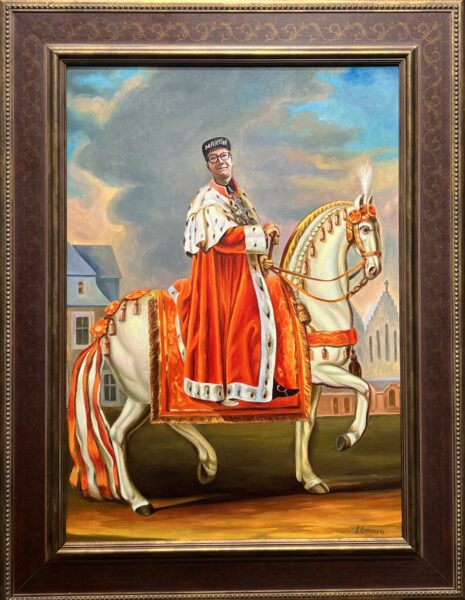 Majesty in Rehearsal - a painting by Olga Litvinova