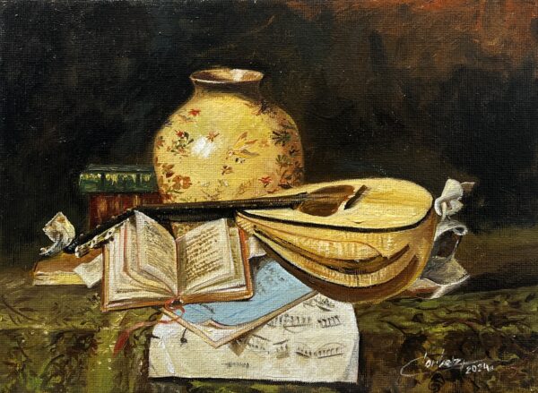 Chiński dzban - a painting by Zbigniew Cortez Zając