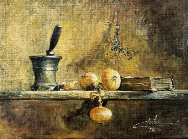 Cebulka - a painting by Zbigniew Cortez Zając