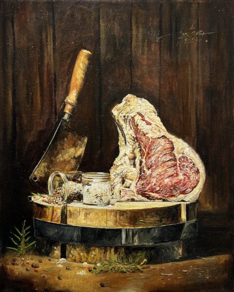 Pieprz i sól - a painting by Zbigniew Cortez Zając