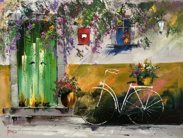 Thicket of Golden Hours - a painting by Alfred Anioł