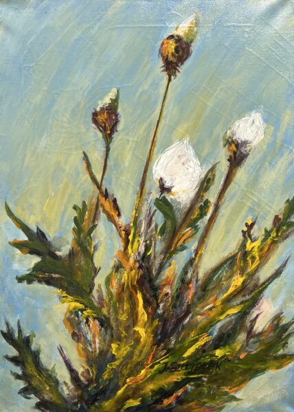 Bloomlight Reverie - a painting by European school (XX)