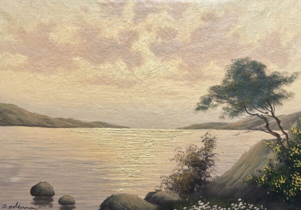 Where Silence Rests in Light - a painting by European school (XX)