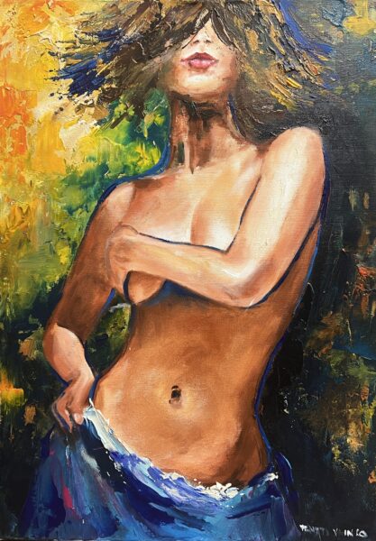 Zephyr in Bloom - a painting by Pentti Vainio