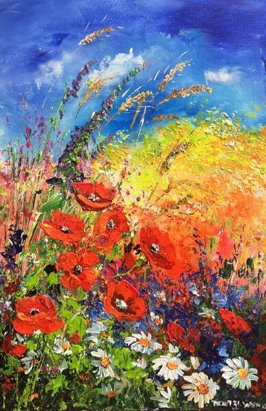 Ephemeral Rhapsody - a painting by Pentti Vainio