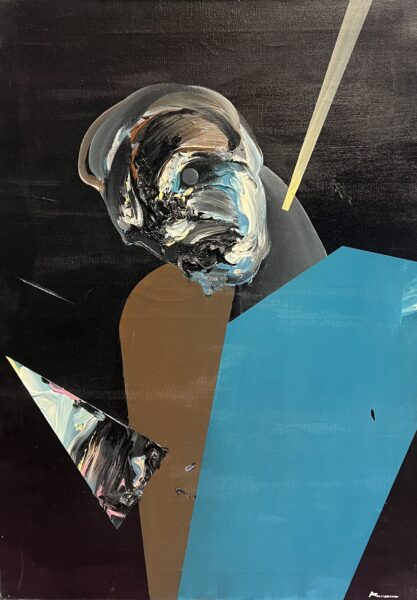 Lumen Beneath the Veil - a painting by Karolina Klimowicz