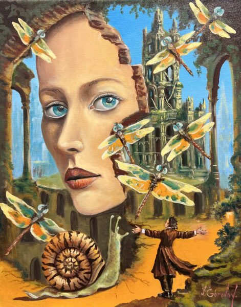 Dragonfly - a painting by Nikolay Gorovoy