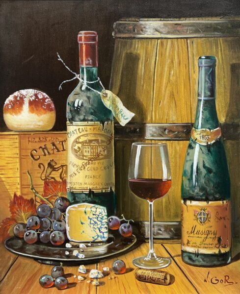 The Scent of Velvet Hours - a painting by Nikolay Gorovoy