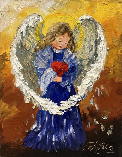 Heart of the Luminous Sky - a painting by Tadeusz Wojtkowski