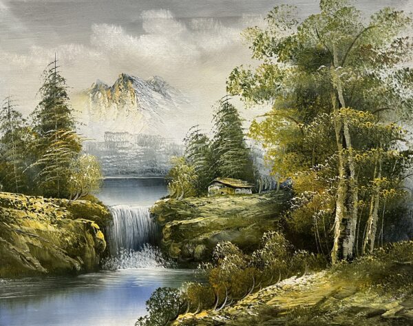 Where the Soul Pauses - a painting by European school (XX)