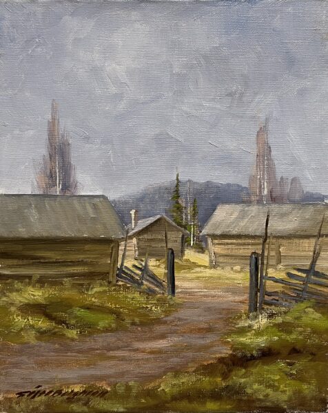 Beneath the Still Sky - a painting by European school (XX)