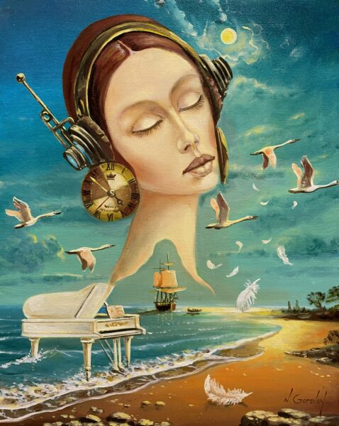 Moonlight sonata - a painting by Nikolay Gorovoy