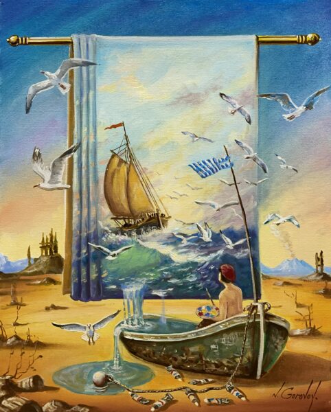 Fresh wind - a painting by Nikolay Gorovoy