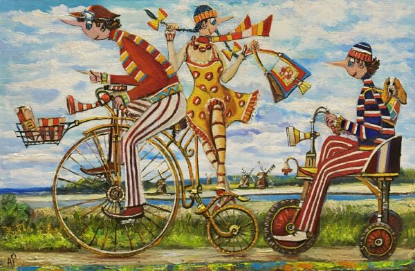 No title - a painting by Artur Płachta