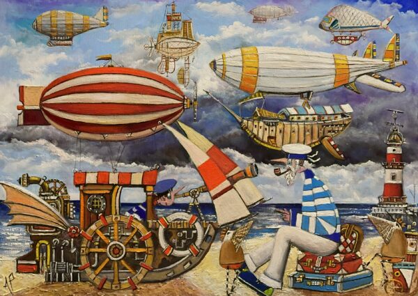 No title - a painting by Artur Płachta