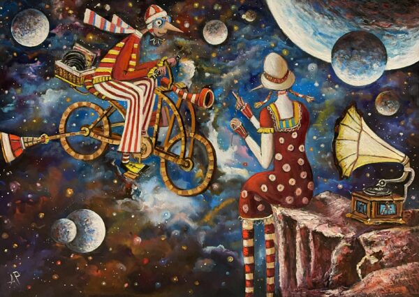 No title - a painting by Artur Płachta