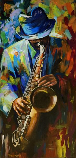 No title - a painting by Aleksander Tomasievych