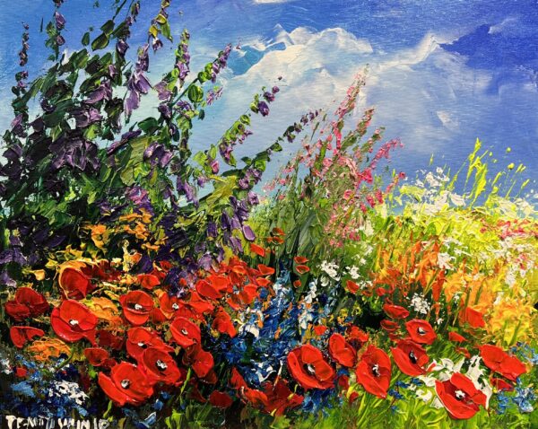 “Symphony of Wild Exultation” - a painting by Pentti Vainio